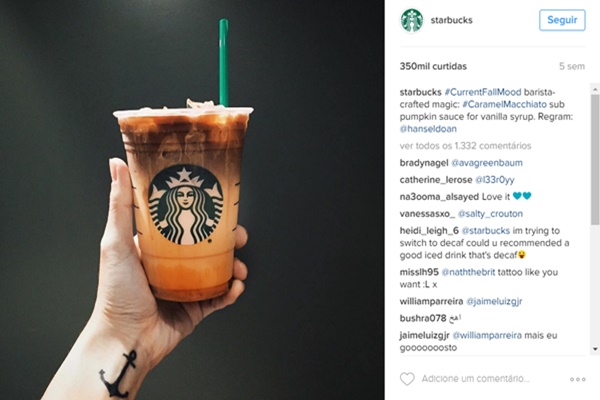 Instagram Starbucks 2