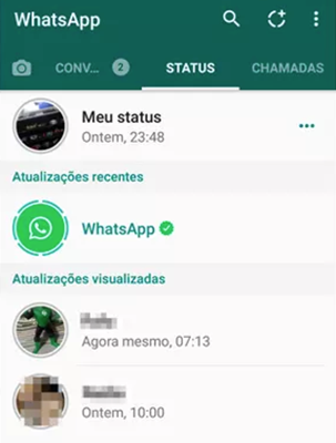Status WhatsApp Business