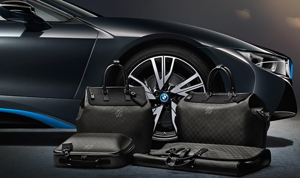 BMW e Louis Vuitton carro e bolsas
